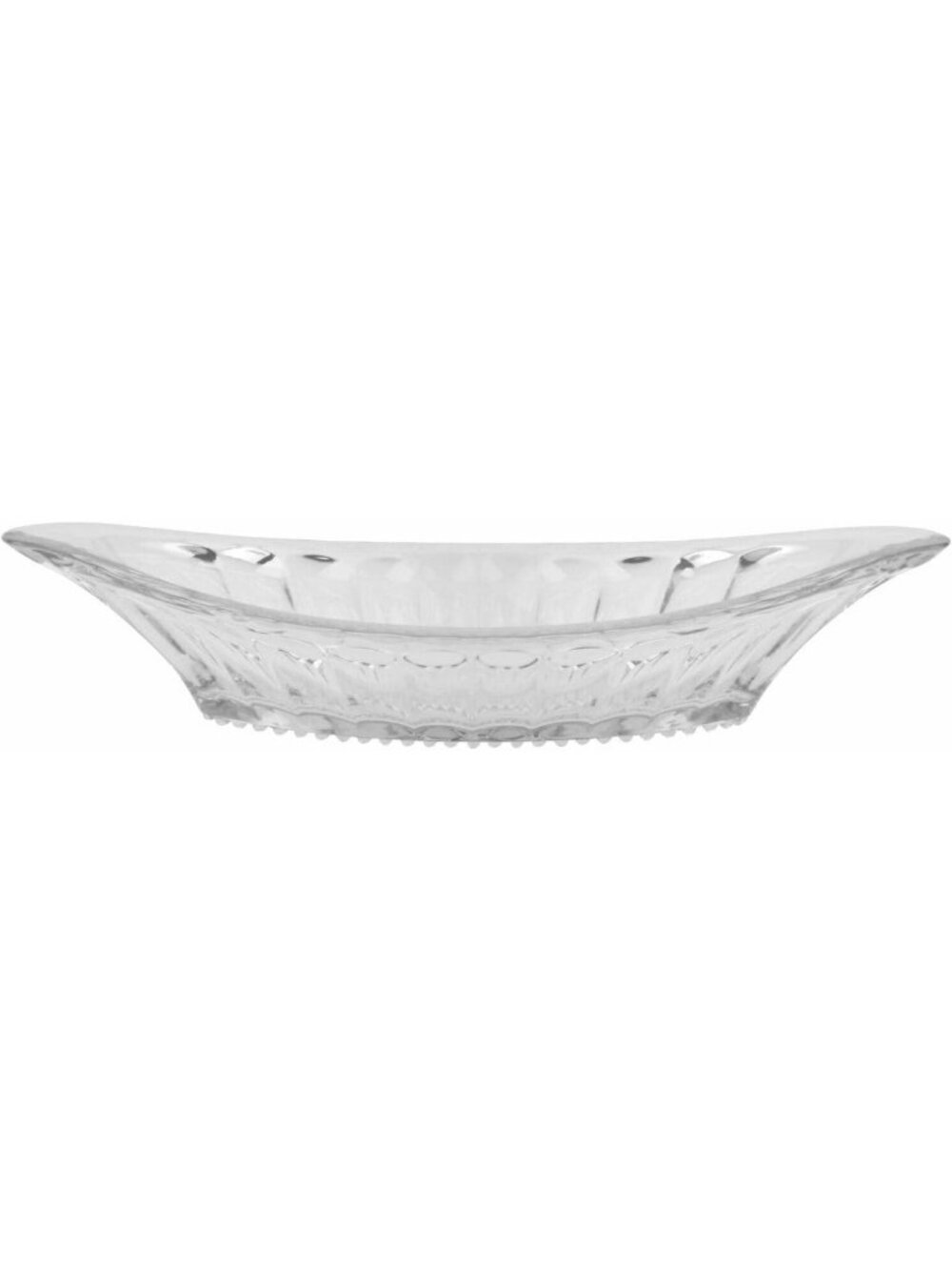 Shatterproof Banana Split Ice Cream Dishes - 9.5" Plastic, BPA Free, Set of 12
